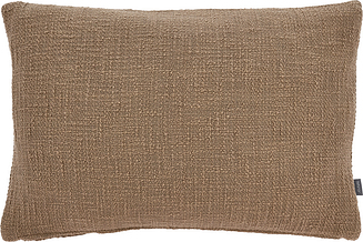 Dekoratīva spilvendrāna Bouclé taupe krāsa 40 x 60 cm