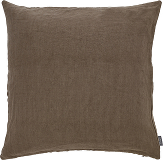 Dekoratīva spilvendrāna Linen taupe krāsa 50 x 50 cm