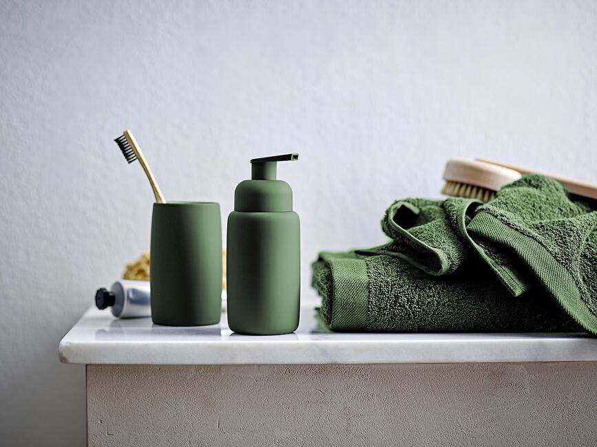 Dispensador de Jabón Mono, color topo