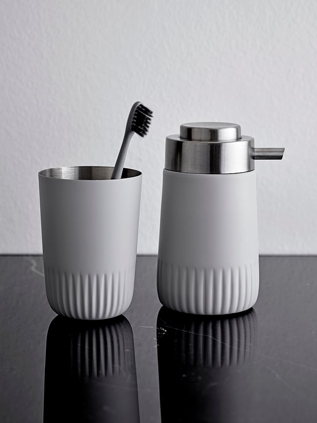 Dosificador de Jabón Plissé, gris claro