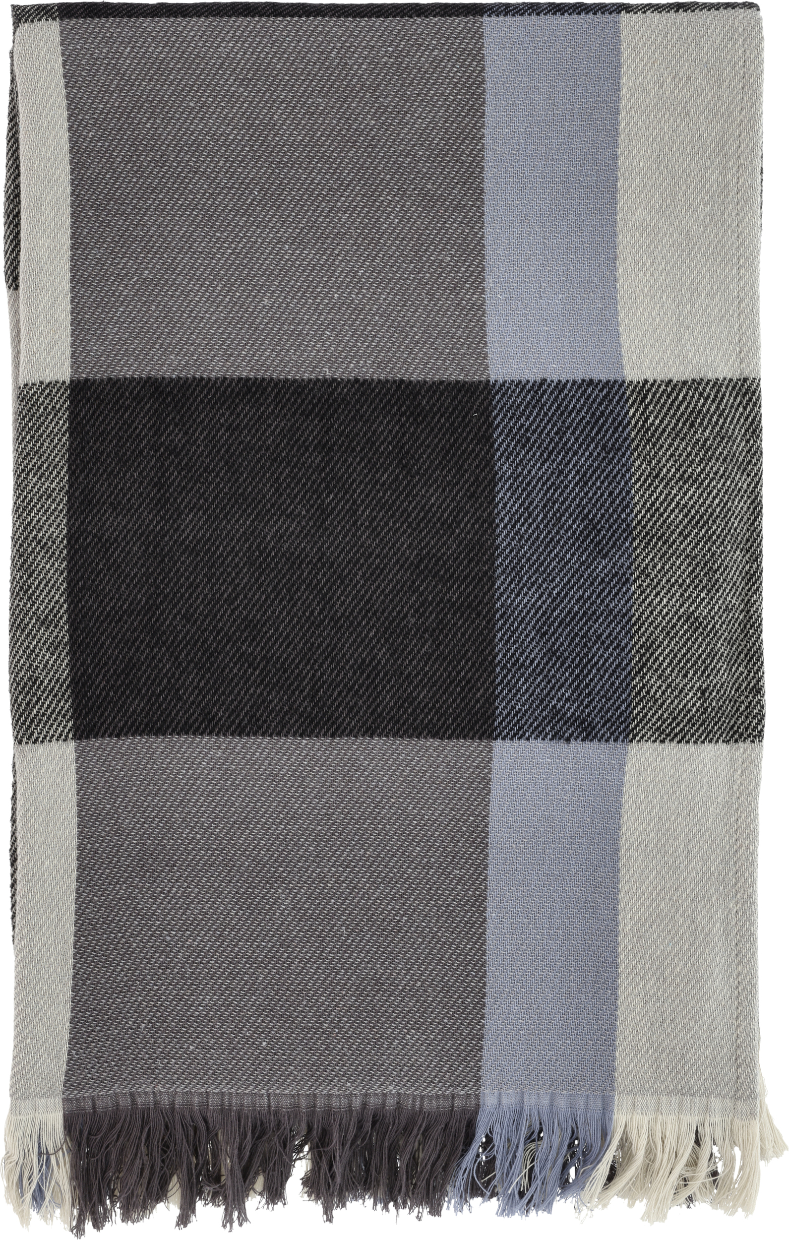 Embrace Decke 130 x 170 cm schwarz-grau