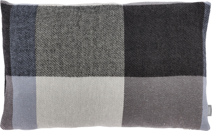 Embrace Decorative cushion 30 x 50 cm black and grey