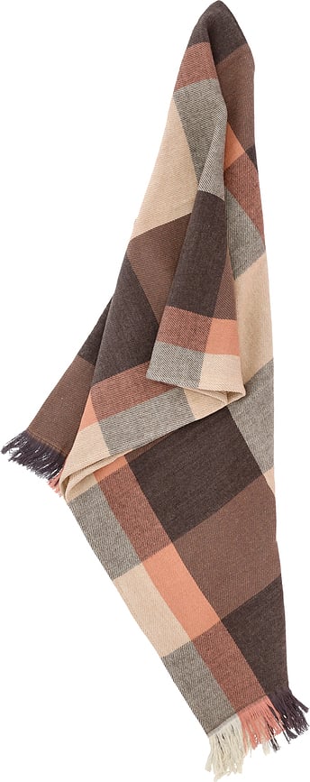 Embrace Κουβέρτα, 130x170 cm, καφέ-πορτοκαλί