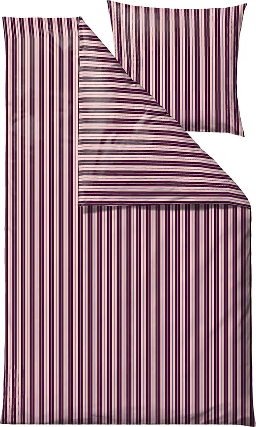 Flow Linen Bedding, purple