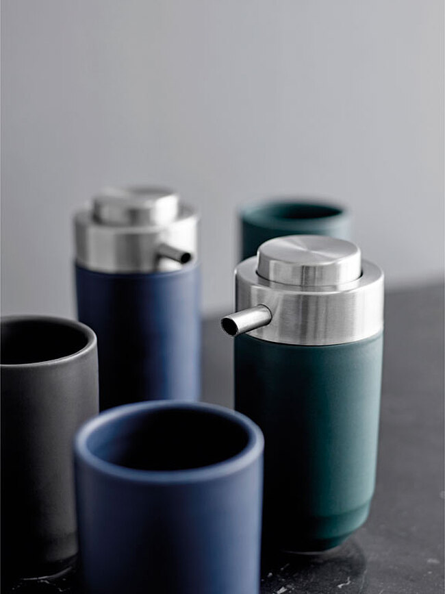 Fragment Distributeur de Savon, indigo