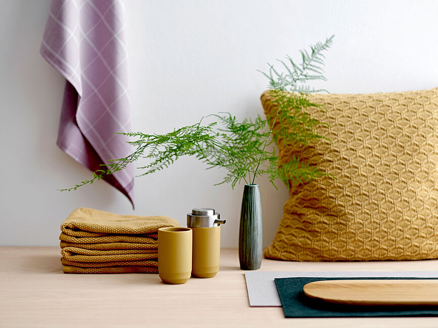 Fragment Dozator za milo, indigo