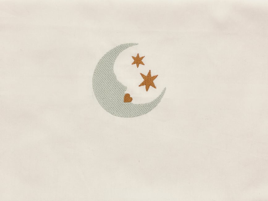 Funda Nórdica Bonne Nuit, 140 x 200 cm, beige, con funda de almohada 60 x 63 cm, cierre de cremallera