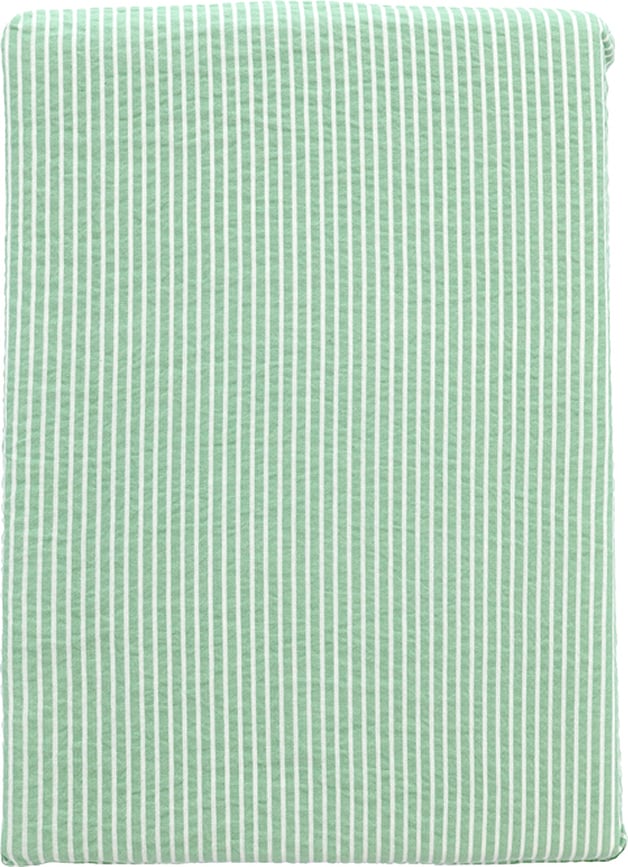 Funda Nórdica Cheerful, 140 x 220 cm, verde claro, con funda de almohada 60 x 63 cm