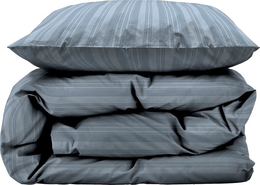 Funda Nórdica Noble, 140 x 220 cm, azul claro, con funda de almohada 60 x 63 cm