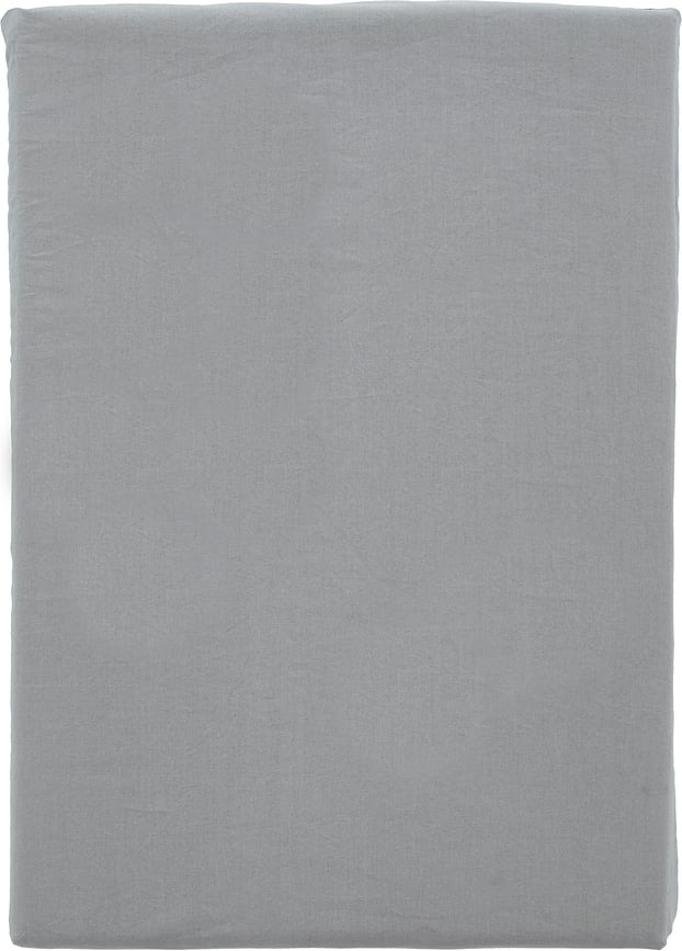 Juego de Funda Nórdica Whisper, 140 x 200 cm, gris, con funda de almohada 60 x 63 cm