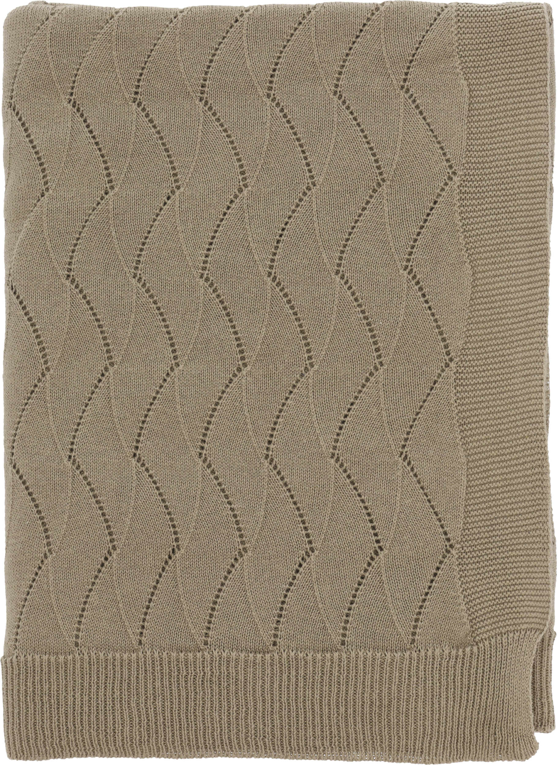 Gentle Decke 130 x 170 cm taupe