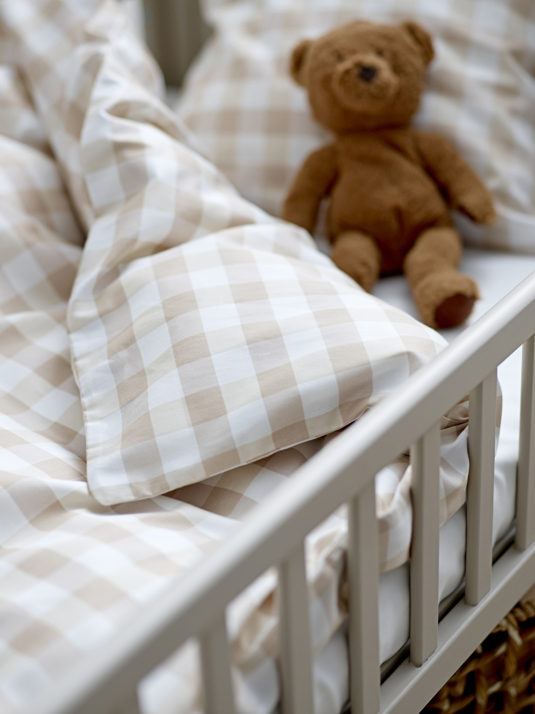 Gingham Baby bedding 100 x 140 cm Sodahl 28792 FormAdore