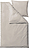Graphic Σετ Παπλωματοθήκης, κρεμ, 135 x 200 cm, με μαξιλαροθήκη 80 x 80 cm