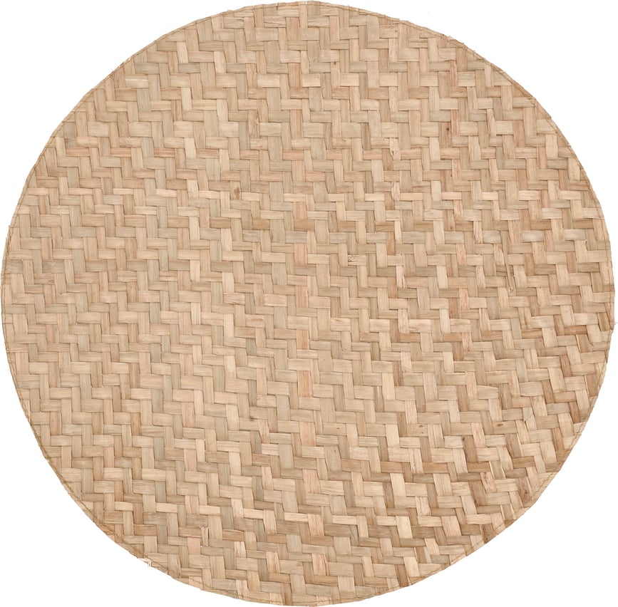 Herringbone Set de table rond