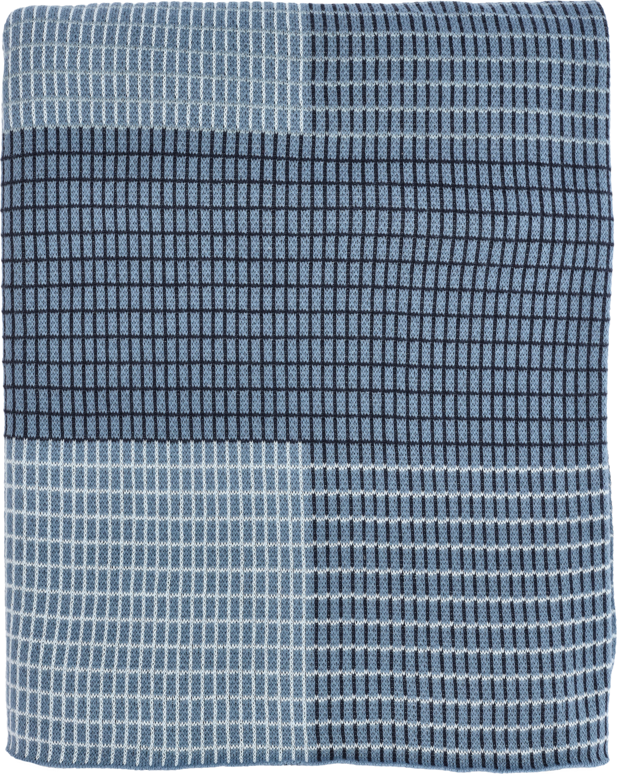 Interlace Decke 130 x 170 cm Indigo