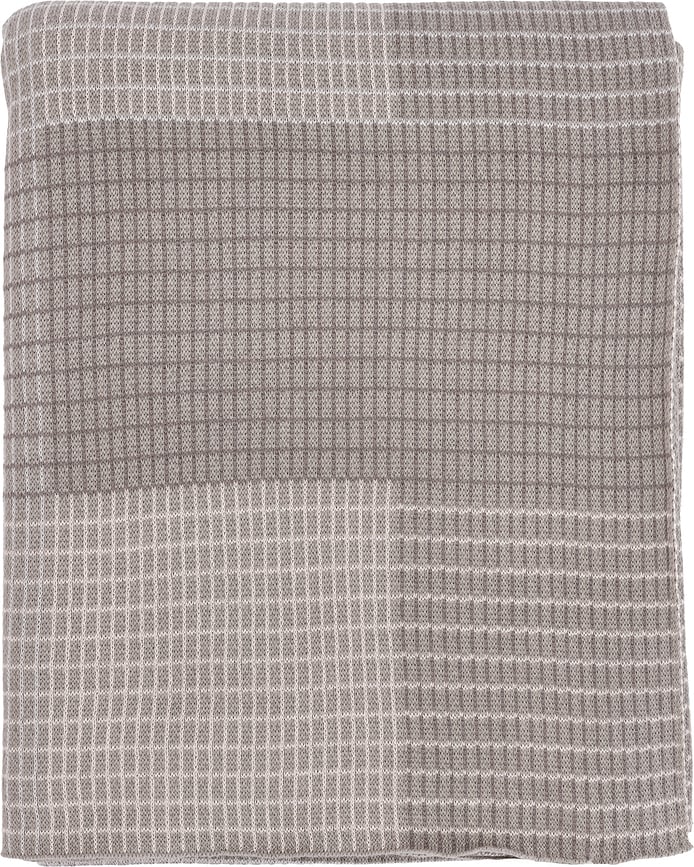 Interlace Plaid 130 x 170 cm, taupe