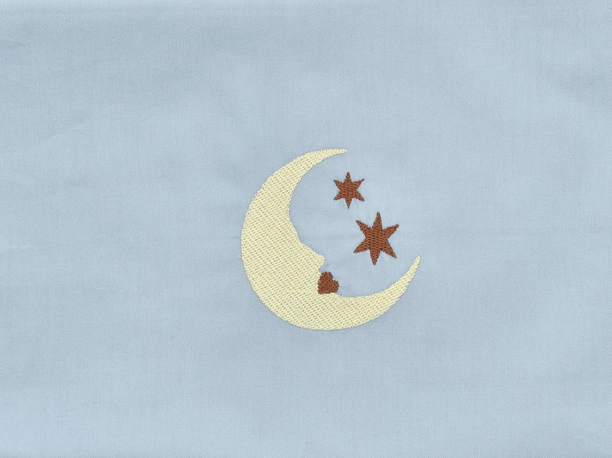 Funda Nórdica Bonne Nuit, 140 x 200 cm, azul, con cremallera, incluye 1 funda de almohada 60 x 63 cm