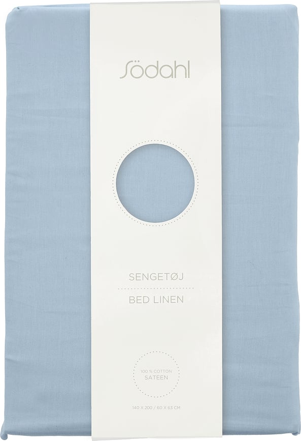 Funda Nórdica Bonne Nuit, 140 x 200 cm, azul, con cremallera, incluye 1 funda de almohada 60 x 63 cm