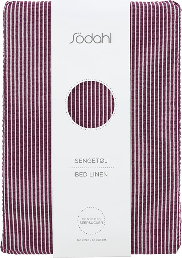 Funda Nórdica Cheerful, 140 x 220 cm, violeta, incluye funda de almohada 60 x 63 cm