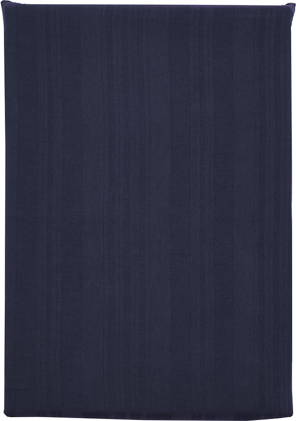 Juego de Funda Nórdica Noble, 140 x 200 cm, azul marino, con funda de almohada 60 x 63 cm