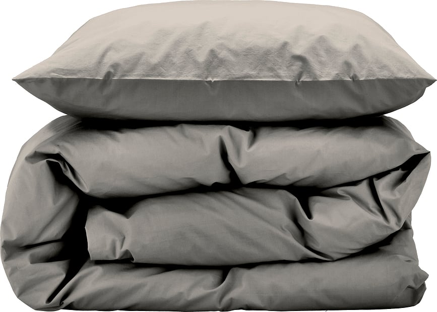 Funda Nórdica Whisper, 140 x 200 cm, beige, con funda de almohada 60 x 63 cm