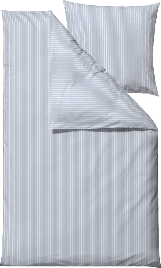 Juego de Funda Nórdica Common, 135 x 200 cm, celeste, con funda de almohada 80 x 80 cm