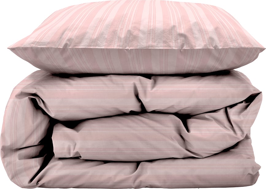 Funda Nórdica Noble 140 x 200 cm, rosa, cierre de cremallera, con funda de almohada 60 x 63 cm