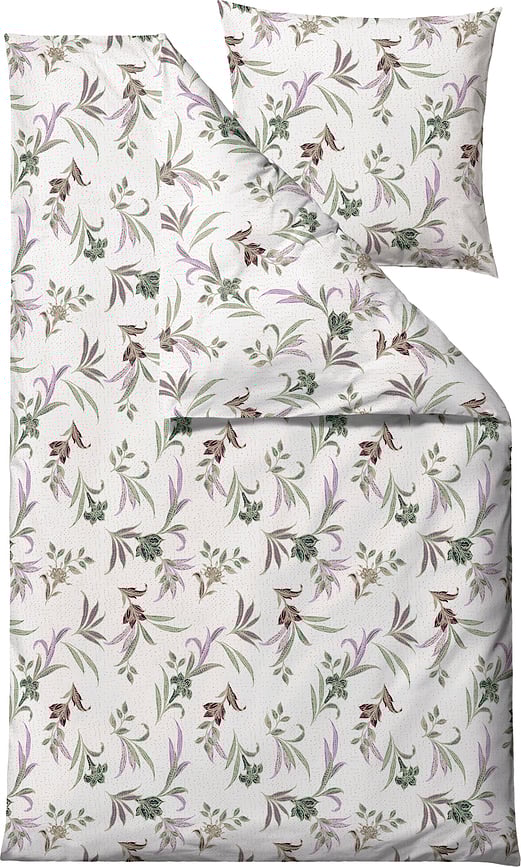 Juego de Funda Nórdica Soft Tropic 140 x 200 cm, lavanda, con funda de almohada 60 x 63 cm