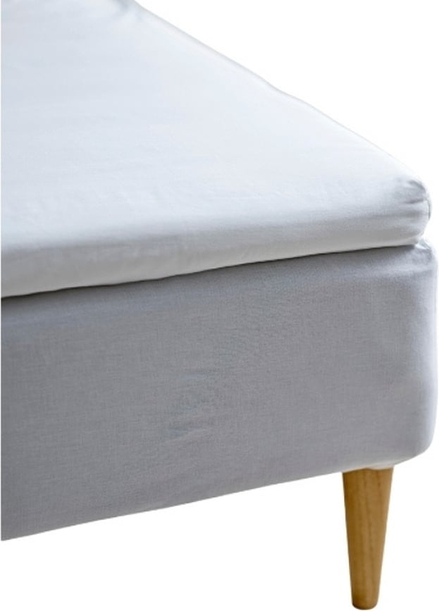 Lenzuolo con elastico Calm 140 x 210 x 8 cm bianco