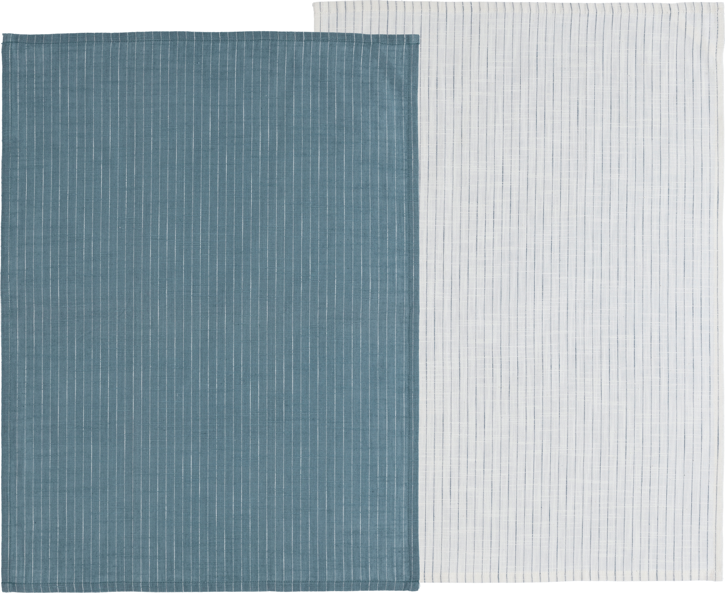 Line Küchentücher 50 x 70 cm blau und weiß 2 St.
