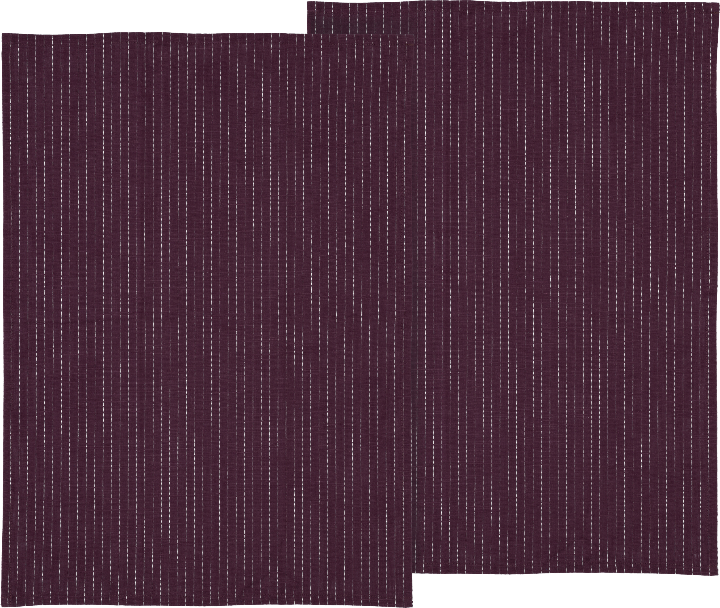Wischtücher Line Organic Küchentücher 50 X 70 Cm Dunkelviolett 2 St.