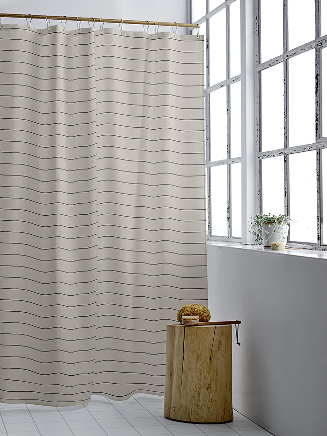 Line Rideau de Douche, 180 x 200 cm, gris