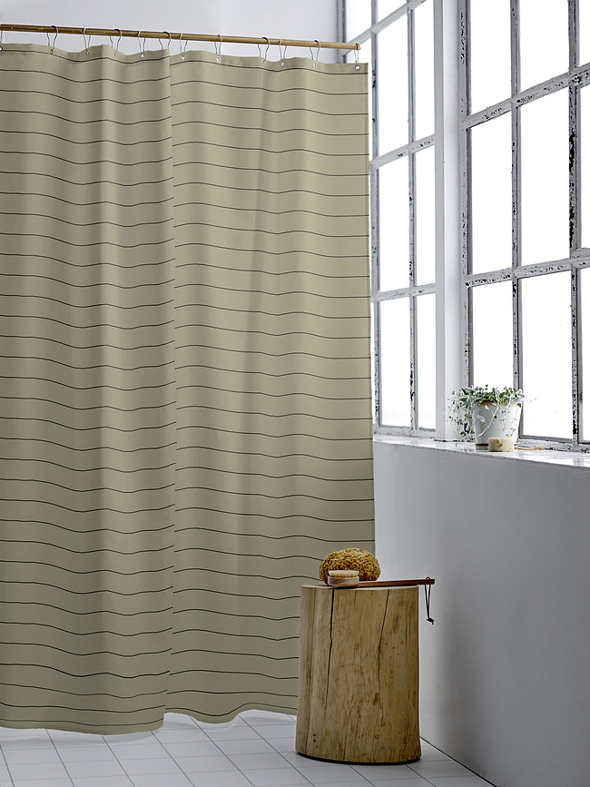 Line Rideau de Douche, 180 x 200 cm, gris