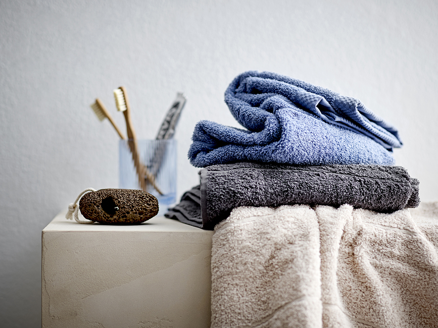 Line Serviette, 50 x 100 cm, vert eucalyptus