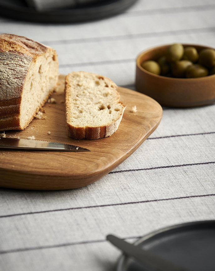 Line Stolnjak 140 x 270 cm bež-zlatni