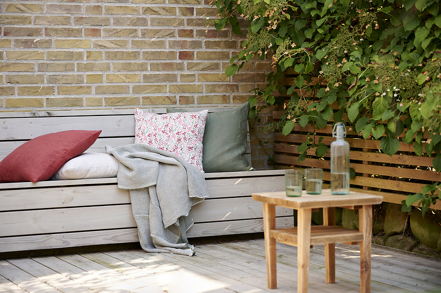 Line Τραπεζομάντιλο, 140 x 270 εκ., μπεζ-χρυσό