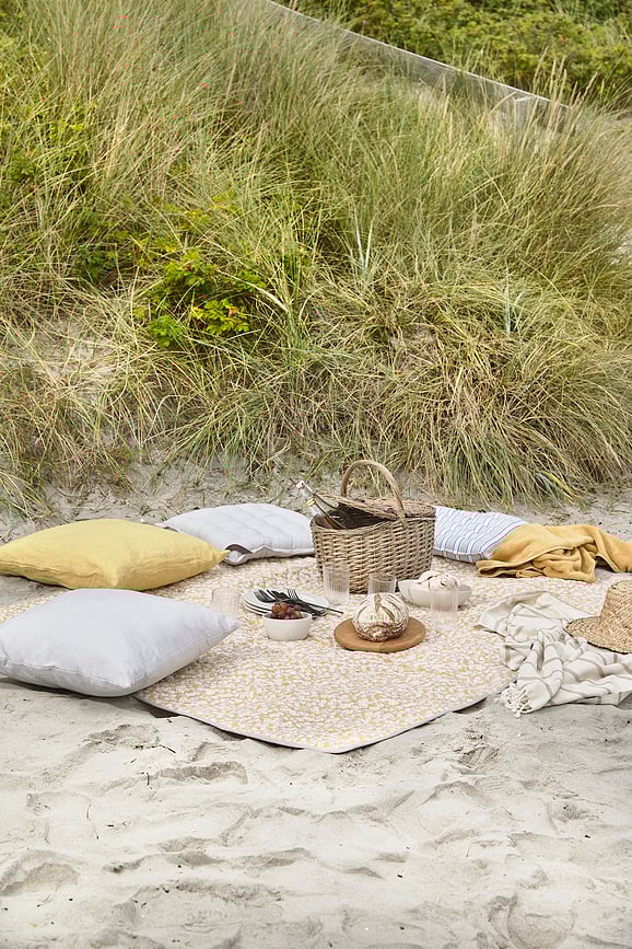 Linen Jastuk dekorativni 50 x 50 cm taupe