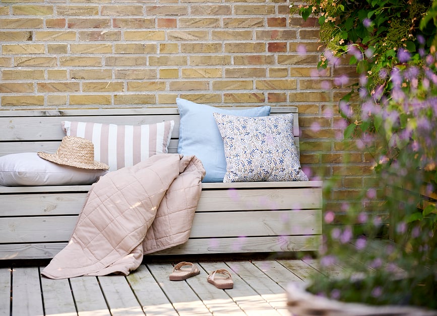 Linen Jastuk dekorativni 50 x 50 cm taupe