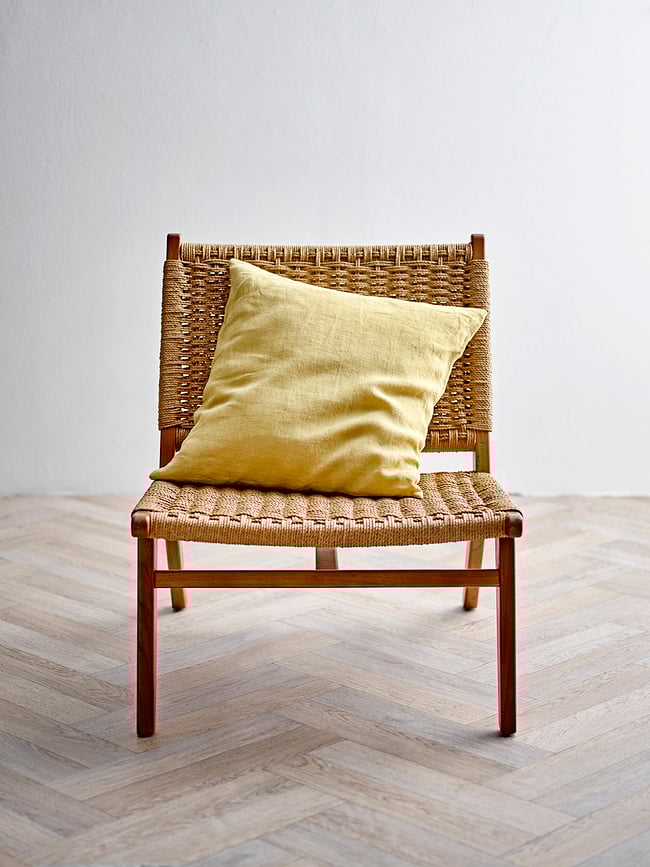 Linen Jastuk dekorativni 50 x 50 cm taupe