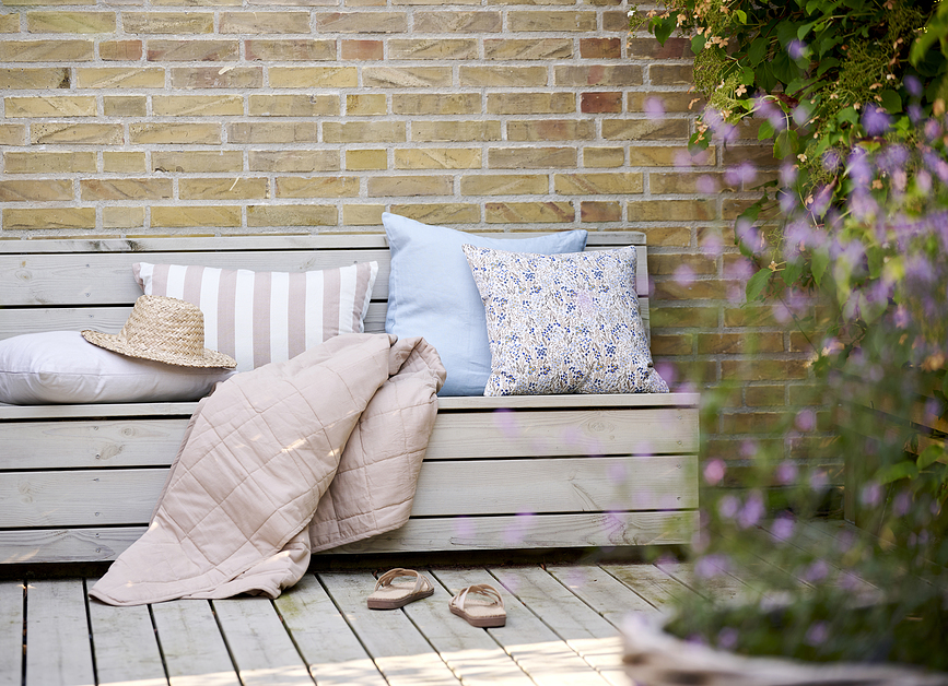 Linen Διακοσμητικό Μαξιλάρι, 50 x 50 εκ., taupe