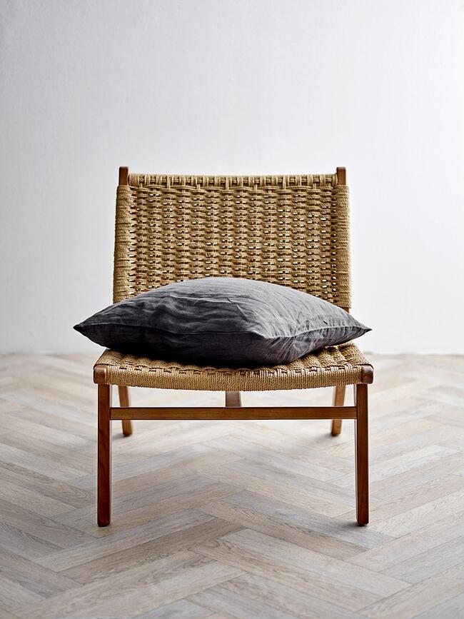 Linen Μαξιλαροθήκη διακοσμητική, 50 x 50 cm, ανοιχτό μπλε