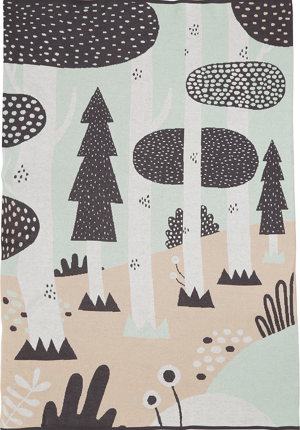 Magic Forest Decke 100 x 150 cm