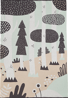 Magic Forest Pleed 100 x 150 cm roosa