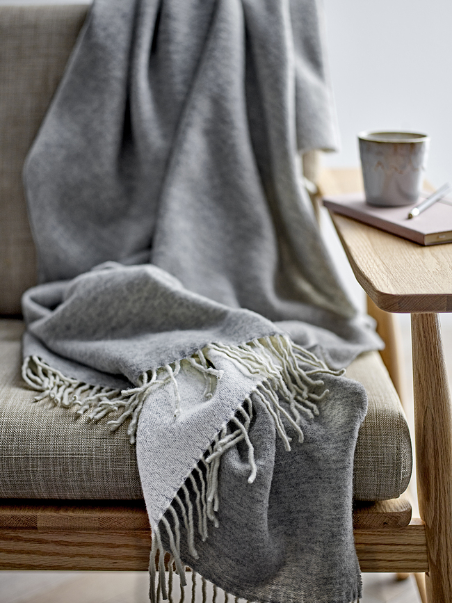 Manta Tranquil, 130 x 170 cm, beige