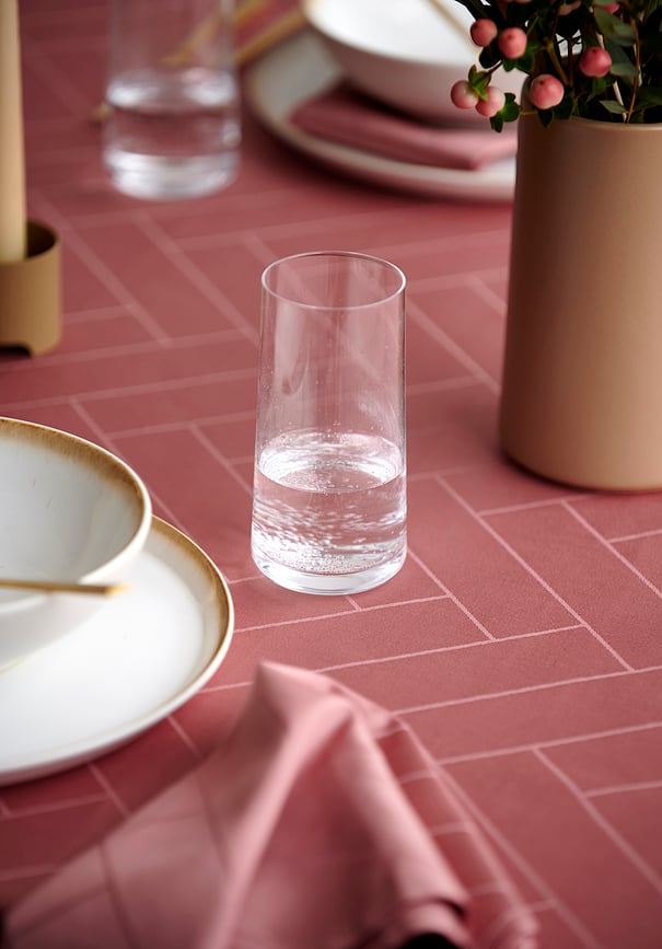 Mantel Tiles Damask, redondo, 160 cm, verde