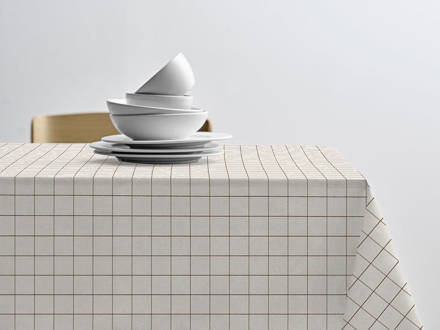 Mantel Vista, 140 x 320 cm, blanco