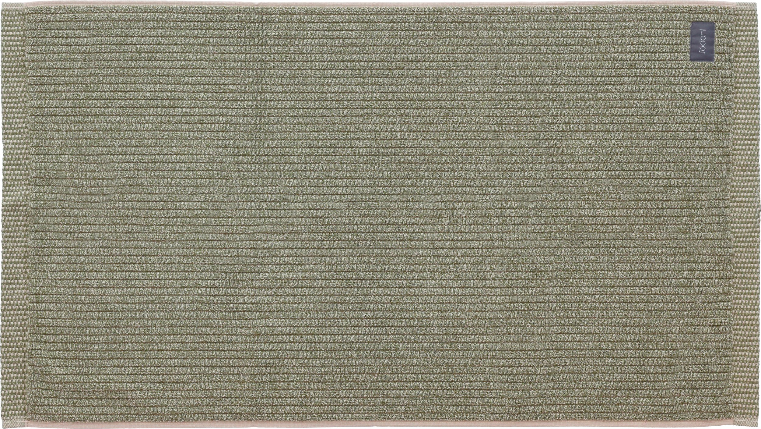 Mata łazienkowa Södahl Melange 50 x 90 cm oliwkowa