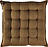 Match Coussin de Siège 40 x 40 cm, marron