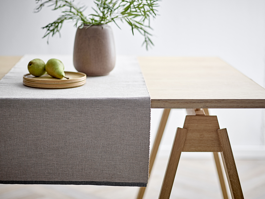 Melange Chemin de Table 48 x 150 cm, vert