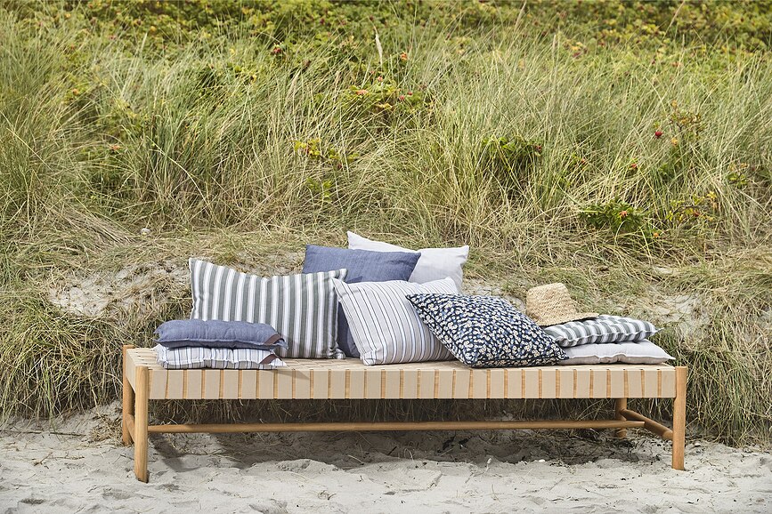 Melange Διακοσμητικό Μαξιλάρι, 50 x 50 cm, ιντιγκο